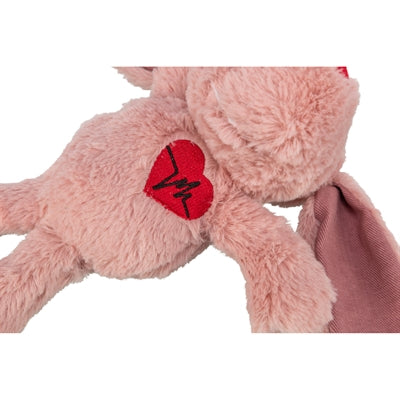 Trixie Hond Hart Pluche Roze hondenspeelgoed 28 cm