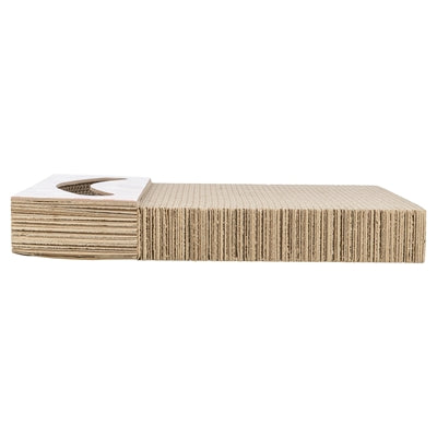 Trixie Krabplank Hartjes Met Ballen Rechthoekig Karton Zalm krabpaal 38x30x5 cm