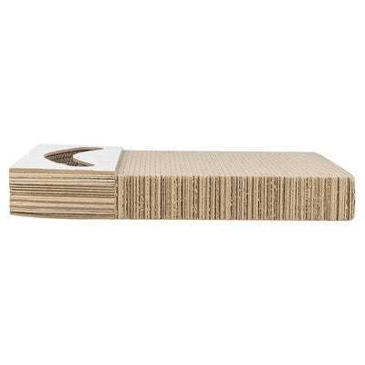 Trixie Krabplank Hartjes Met Ballen Rechthoekig Karton Abrikoos krabpaal 38x30x5 cm