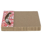 Trixie Krabplank Hartjes Met Ballen Rechthoekig Karton Rood krabpaal 38x30x5 cm