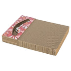 Trixie Krabplank Hartjes Met Ballen Rechthoekig Karton Rood krabpaal 38x30x5 cm