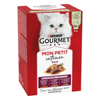 Gourmet Mon Petit Duo Vlees kattenvoer natvoer 6x50 gr