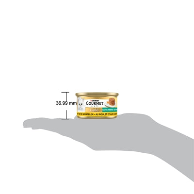 Gourmet Gold Hartig Torentje Kip / Wortel kattenvoer natvoer 24x85 gr