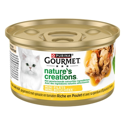 Gourmet Natures Creations Filet Kip kattenvoer natvoer 24x85 gr