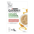 Gourmet Natures Creations Puree Zalm kattensnacks zacht 11x5X10 gr