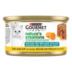 Gourmet Natures Creations Hart Van Saus Kip kattenvoer natvoer 24x85 gr