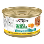 Gourmet Natures Creations Hart Van Saus Kip kattenvoer natvoer 24x85 gr
