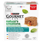 Gourmet Natures Creations Hart Van Saus Multipack kattenvoer natvoer 8x85 gr