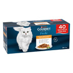 Gourmet Perle Mini Filets in Saus Multipack kattenvoer natvoer 40x85 gr