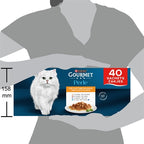 Gourmet Perle Mini Filets in Saus Multipack kattenvoer natvoer 40x85 gr