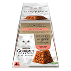 Gourmet Revelations Zalm in Gelei kattenvoer natvoer 4x57 gr