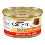 Gourmet Gold Hartig Torentje Rund kattenvoer natvoer 24x85 gr