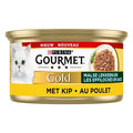 Gourmet Gold Malse Lekkernijen Kip kattenvoer natvoer 24x85 gr