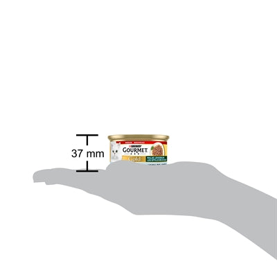 Gourmet Gold Malse Lekkernijen Zeevis kattenvoer natvoer 24x85 gr