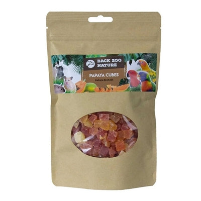 Back Zoo Nature Papaya Cubes snacks gedroogd