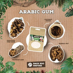 Back Zoo Nature Arabic Gum snacks gedroogd 50 gr