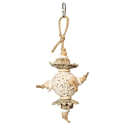 BACK ZOO NATURE BALL AND SHELLS CA. 30X12X12 CM