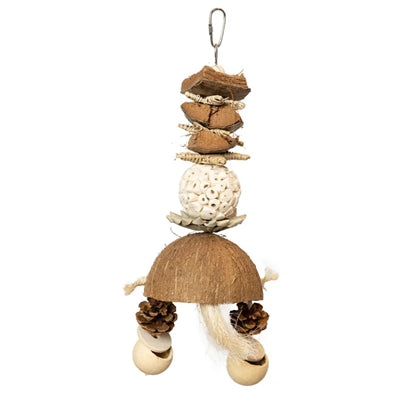 BACK ZOO NATURE MIXED TOWER WITH CUPS CA. 35X15X15 CM