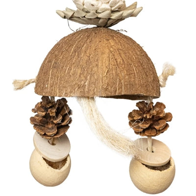 Back Zoo Nature Mixed Tower With Cups vogelspeelgoed ca. 35x15x15 cm