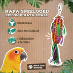 Back Zoo Nature Melon Pinata vogelspeelgoed ca. 35x6X6 cm
