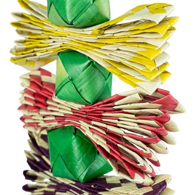 Back Zoo Nature Palmleaf Tower vogelspeelgoed ca. 28x12x3 cm