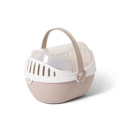 SAVIC TRANSPORTBOX ELMO CHAMPAGNE / WIT 36X28X22 CM