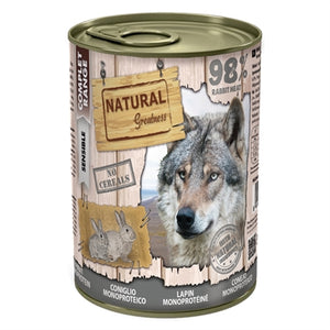 Natural Greatness Monoprotein Rabbit Recipe hondenvoer natvoer