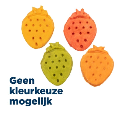 TRIXIE AARDBEI MET KIPPENBORST ASSORTI 25 GR