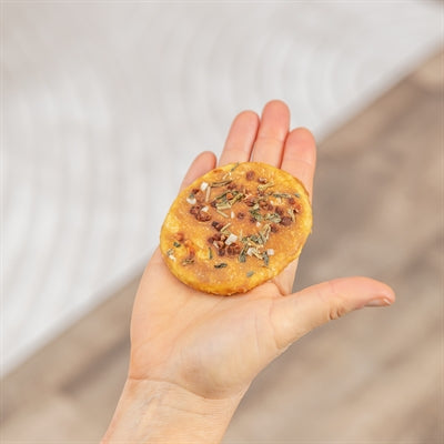 Trixie Denta Fun Pizza Met Kippenborst hondensnacks kauwsnack