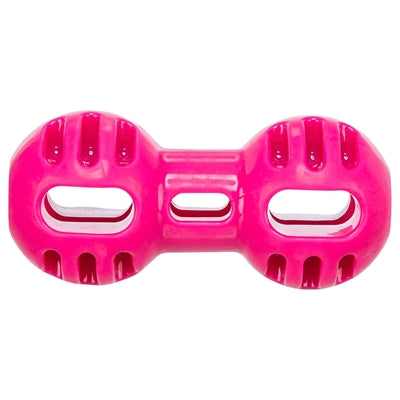 Trixie Dumbell Soft & Strong TPR Roze hondenspeelgoed