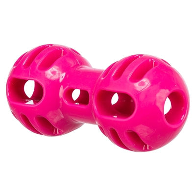 Trixie Dumbell Soft & Strong TPR Roze hondenspeelgoed