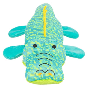 Trixie Krokodil Stof Aqua / Groen hondenspeelgoed 33x13,5x7,5 cm