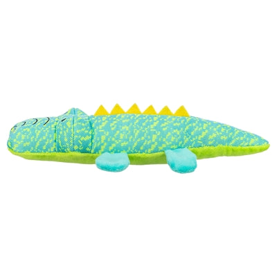 Trixie Krokodil Stof Aqua / Groen hondenspeelgoed 33x13,5x7,5 cm