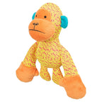 Trixie Aap Stof Geel / Oranje hondenspeelgoed 27x26x10,5 cm