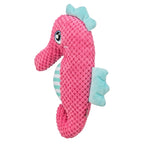 Trixie Zeepaard Stof Roze / Aqua hondenspeelgoed 28x15,5x7,5 cm