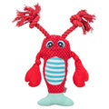 TRIXIE KREEFT MET FLOSTOUW ROOD 34X17X10,5 CM
