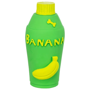 Trixie Fles Banana Latex Groen hondenspeelgoed 14,5x8,5x7 cm