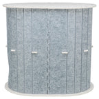 Trixie Speelbox Mara Ovaal Vilt Zand / Grijs kattenspeelgoed 66x46x62 cm