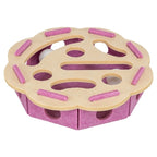 Trixie Hole'n'roll Bloem Vilt Roze / Beige kattenspeelgoed 30x30x7,5 cm