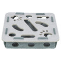 TRIXIE HOLE'N'ROLL BOX VILT GRIJS 30X30X7,5 CM