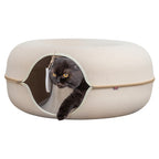 Trixie Speeldonut Vilt Beige kattenspeelgoed 60x60 cm