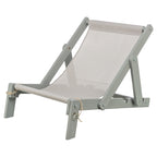 Trixie Strandstoel Hout Grijs kattenmand 51x33x37 cm
