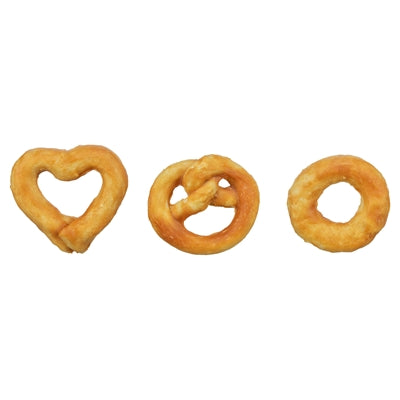 Trixie Mini Mix Pretzel / Hart / Ring Met Collageen hondensnacks kauwsnack 6 cm 20 gr 90 st