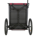 Trixie Hondenfietskat Grijs / Rood outdoor