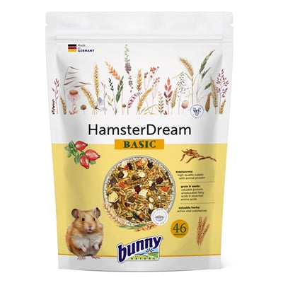 Bunny Nature Hamsterdroom Basic knaagdiervoer konijnenvoer 600 gr