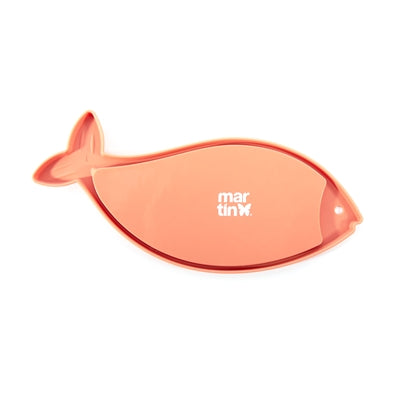 Martin Likmat Vis Siliconen Roze voerbak kat 28,5x14x1 cm