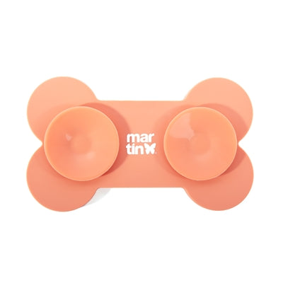 Martin Likmat Bot Met Zuignappen Siliconen Roze voerbak hond 22x13x2 cm
