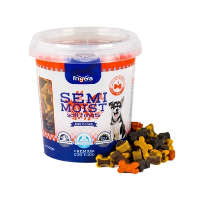 FRIGERA SOFT TREATS MIX BONES 500 GR