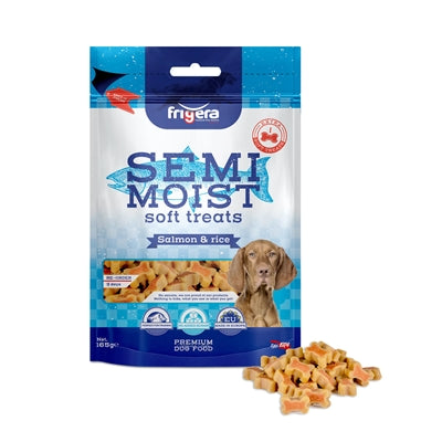 FRIGERA SOFT TREATS BONES SALMON / RICE 10X165 GR