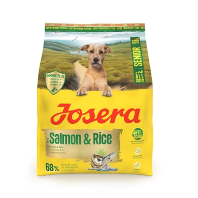 JOSERA SENIOR SALMON & RICE 900 GR